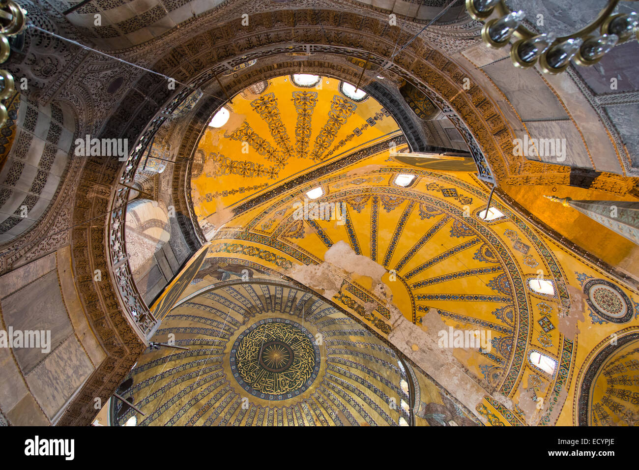 Hagia Sophia Museum in Sultanahmet district of Istanbul Stock Photo - Alamy
