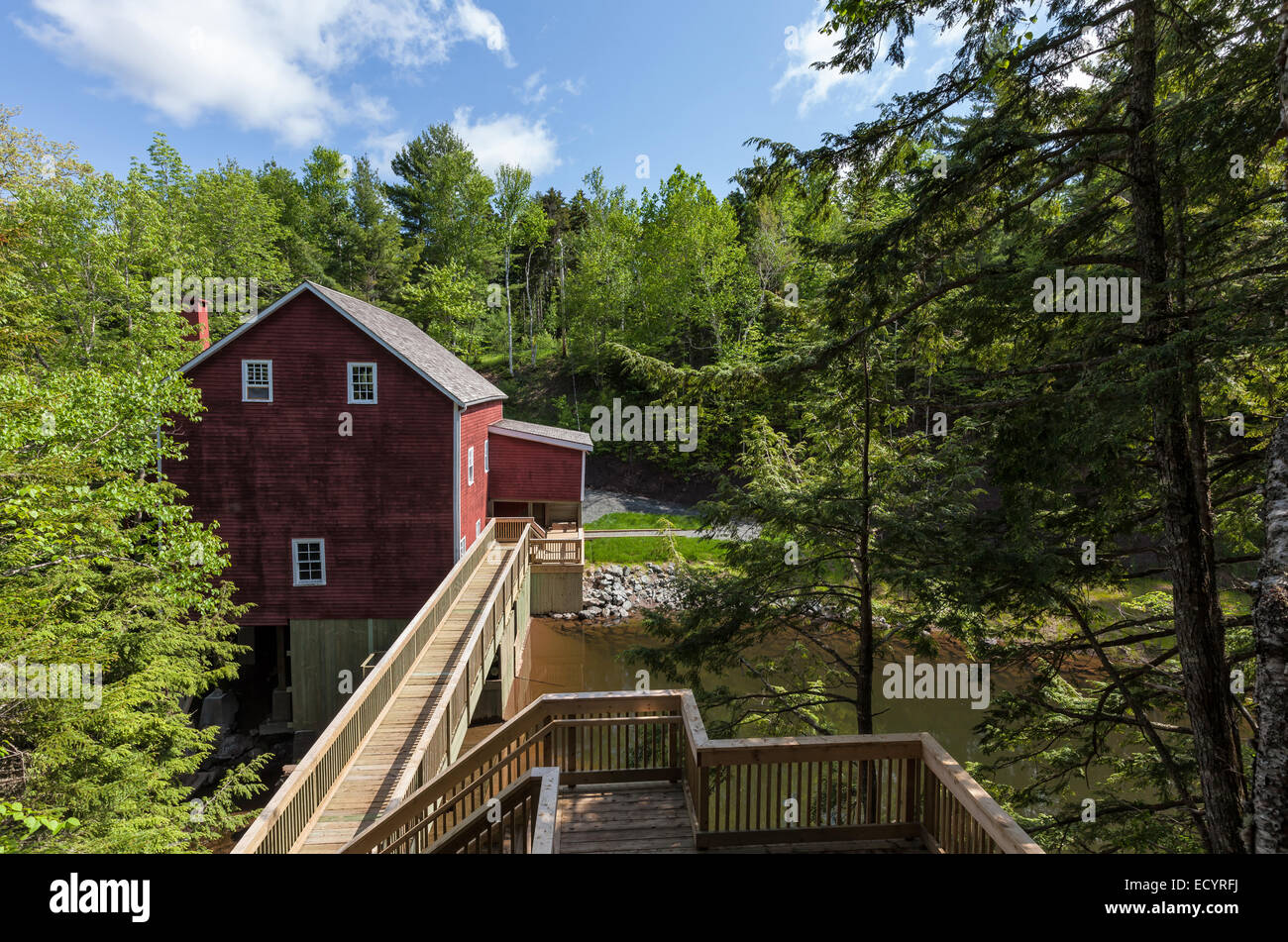 Balmoral Mill is an old grist mill open to the public as a museum in
