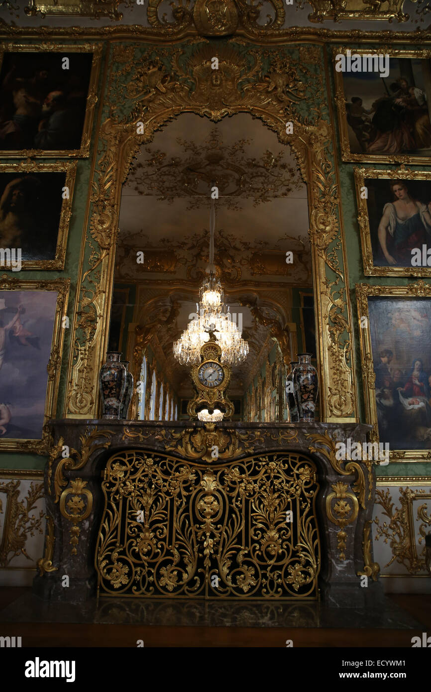 Green room munich residenz hi-res stock photography and
