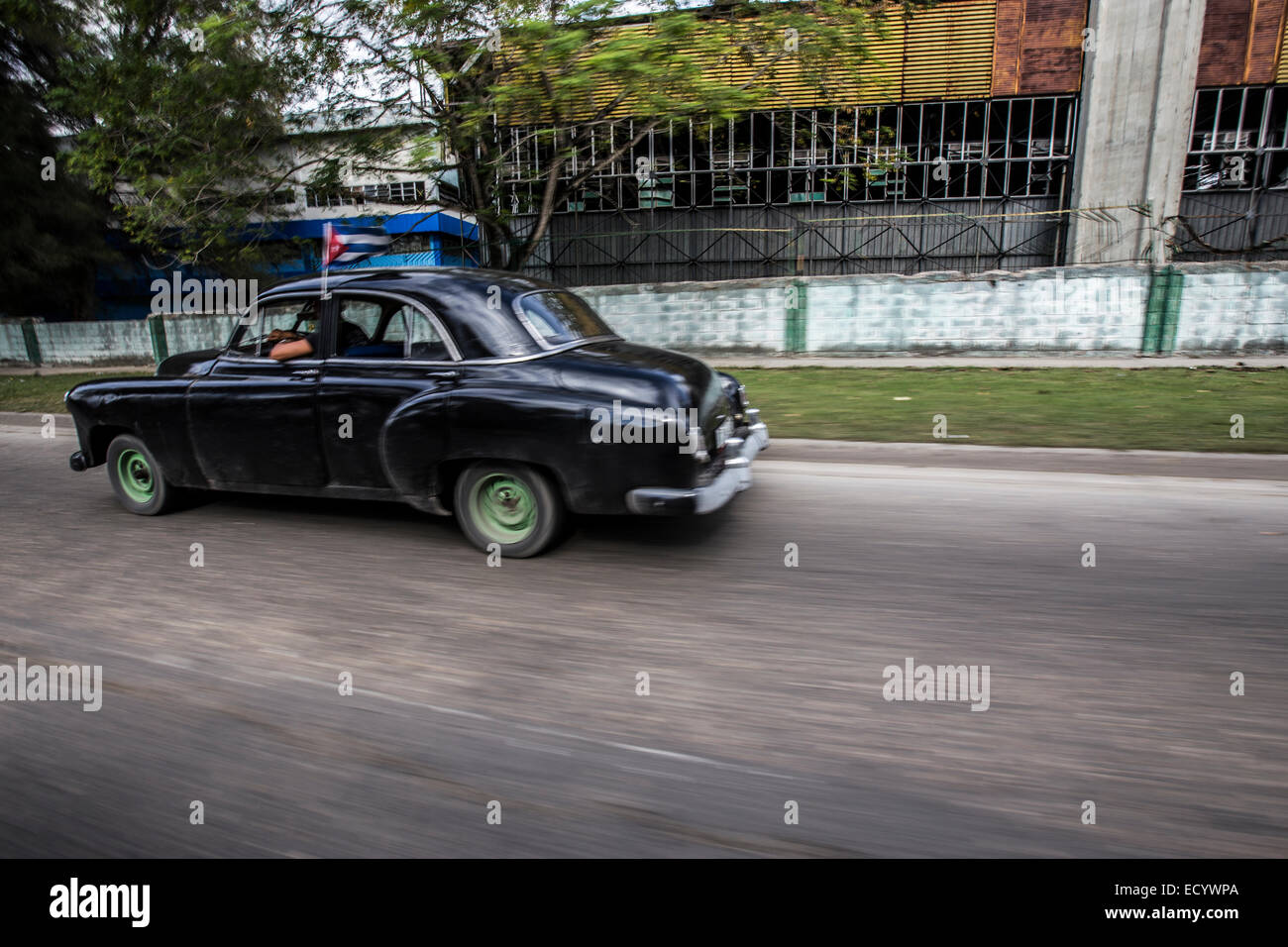 Classic car in Havana, Cuba Stock Photo Alamy