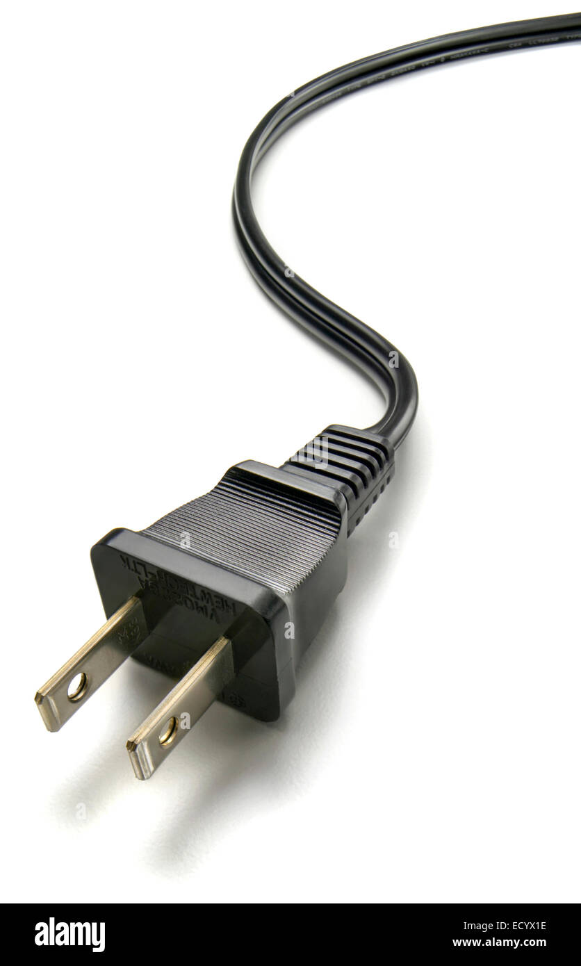 Plug two prongs cord hires stock photography and images Alamy