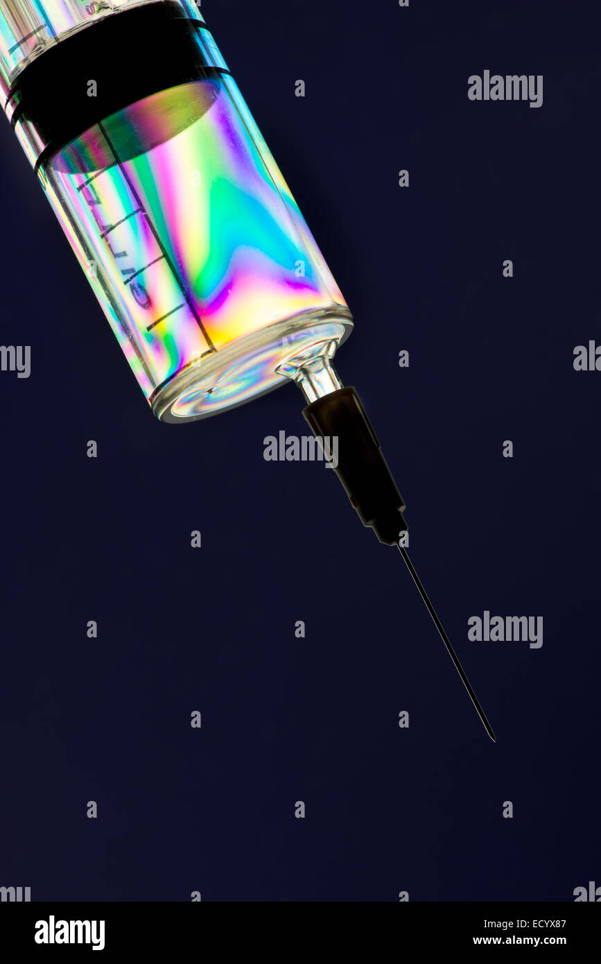 clinical trial surgical hypodermics needle and syringe with drug dose