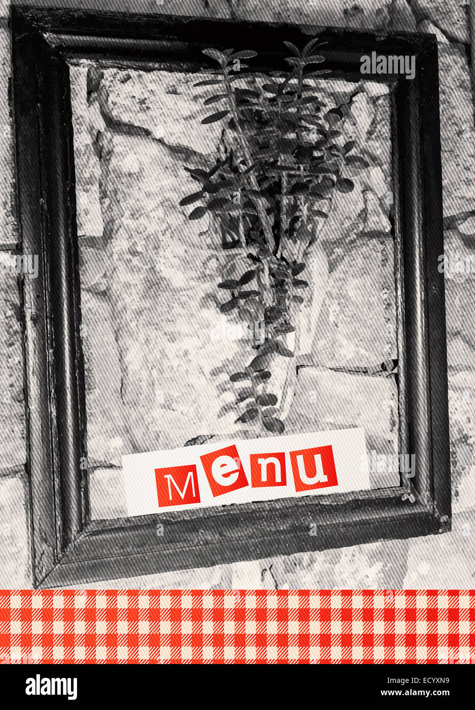 Restaurant Menu Card Design template Stock Photo - Alamy