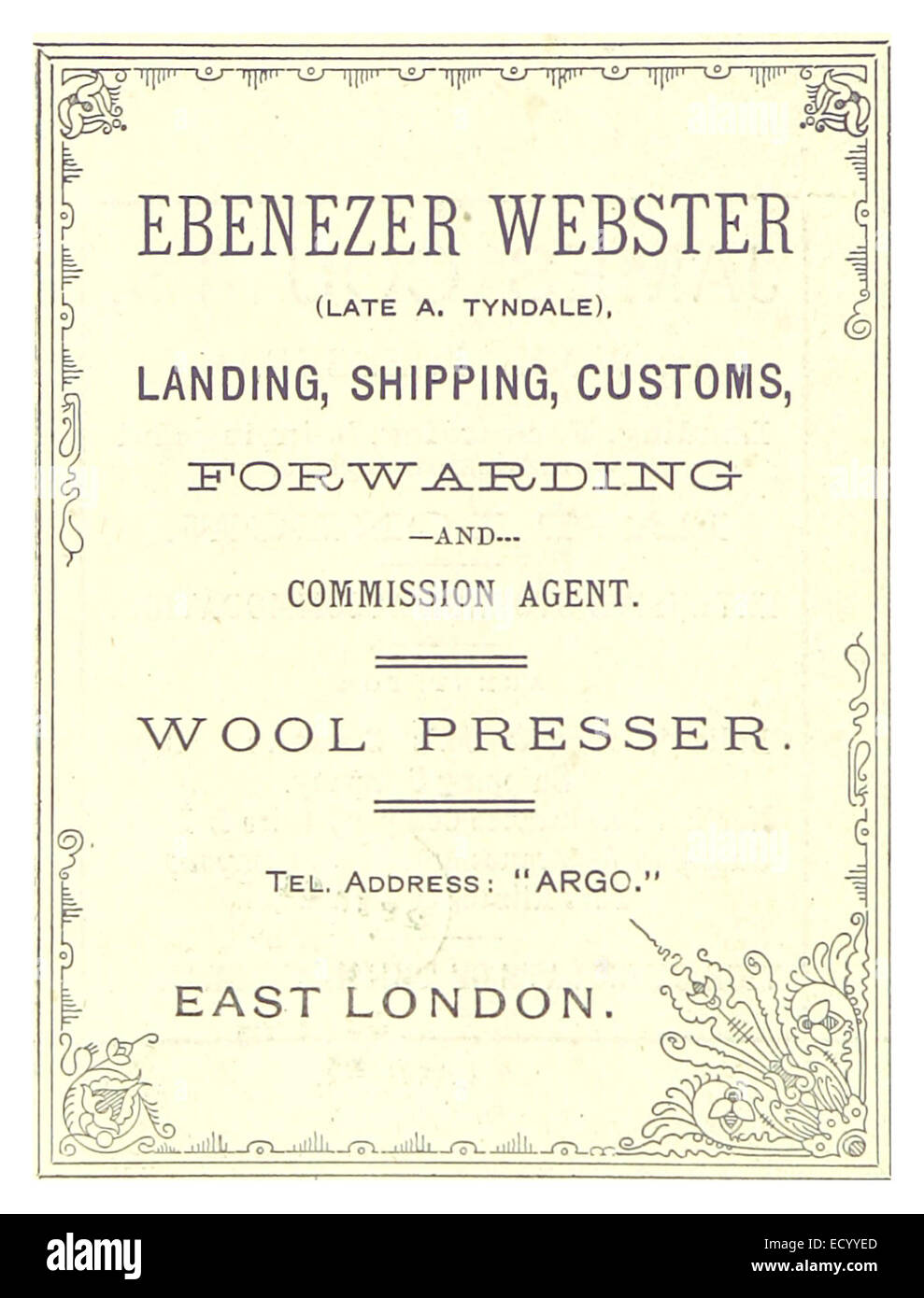 An 1893 advertisement illustration from *EL* highlighting products or ...