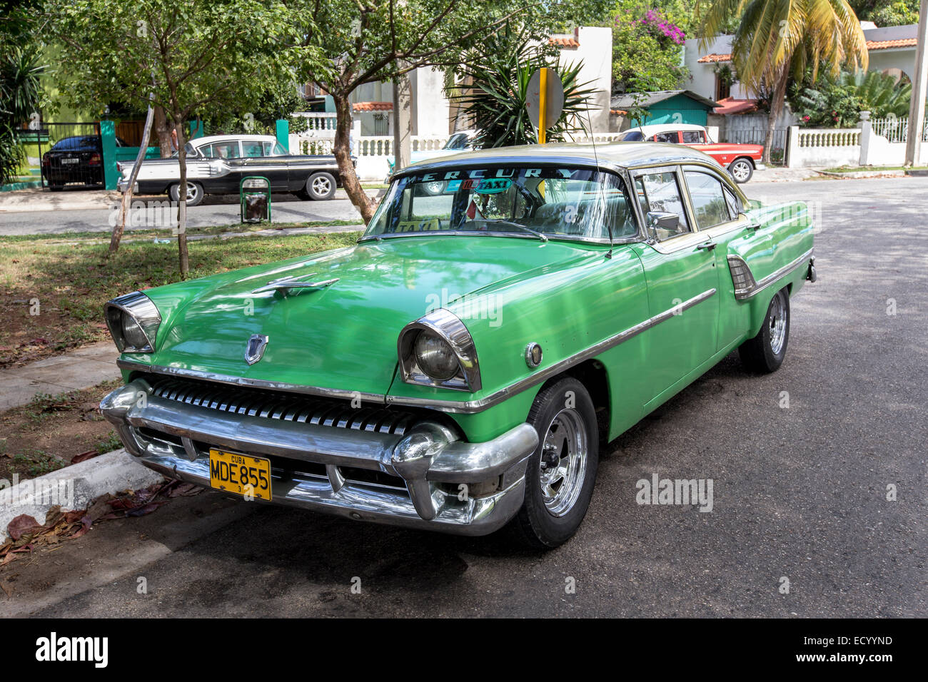 Classic car in Havana, Cuba Stock Photo Alamy