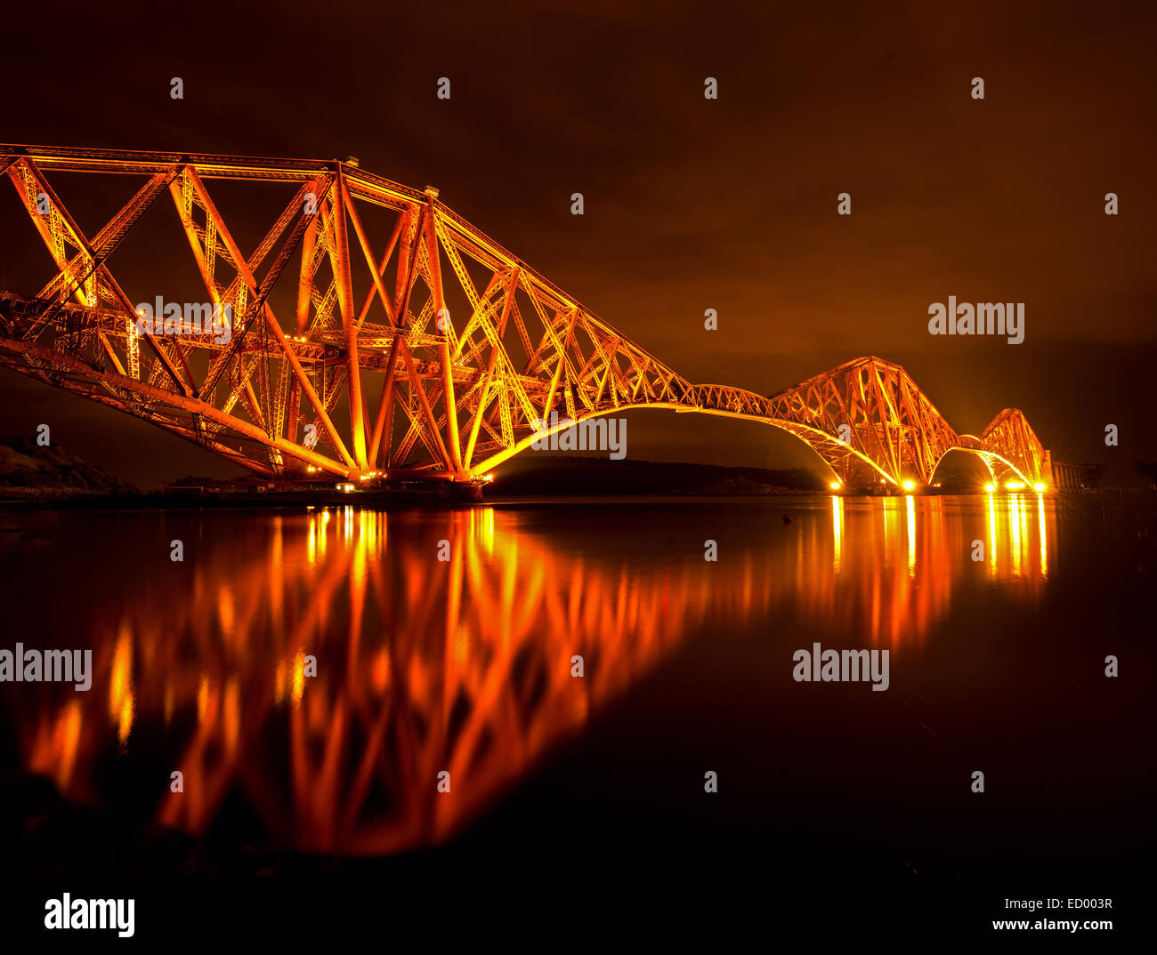 Forth Rail Bridge,Scotland UK Stock Photo