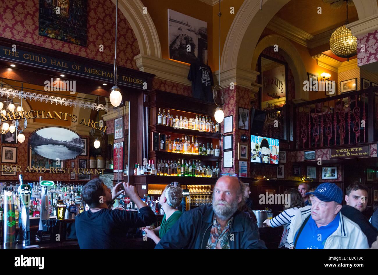 Republic ireland dublin inside pub hires stock photography and images