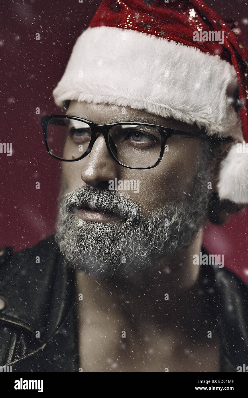 Bad santa claus hires stock photography and images Alamy