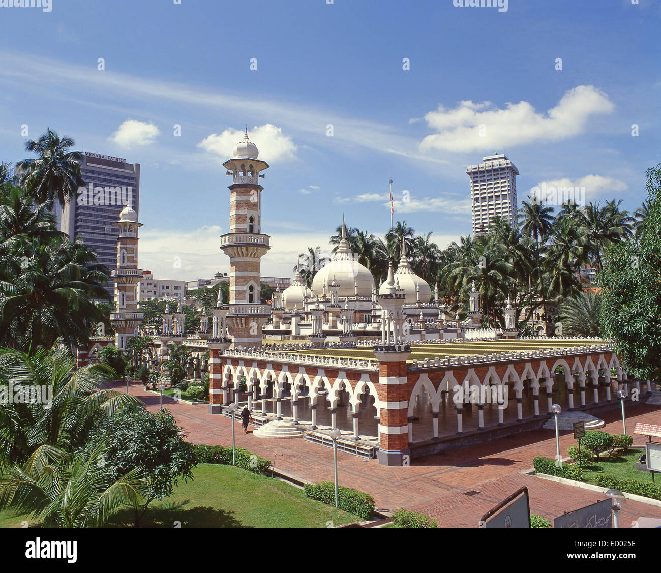 Masid Jamek Mosque, Jalan Tun Perak, Selangor, Kuala Lumpur, Federal Territories, Malaysia Stock Photo