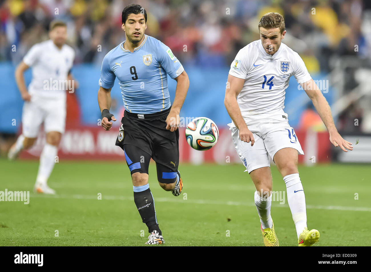 2014 FIFA World Cup - Group D match, England v Uruguay, held at ...
