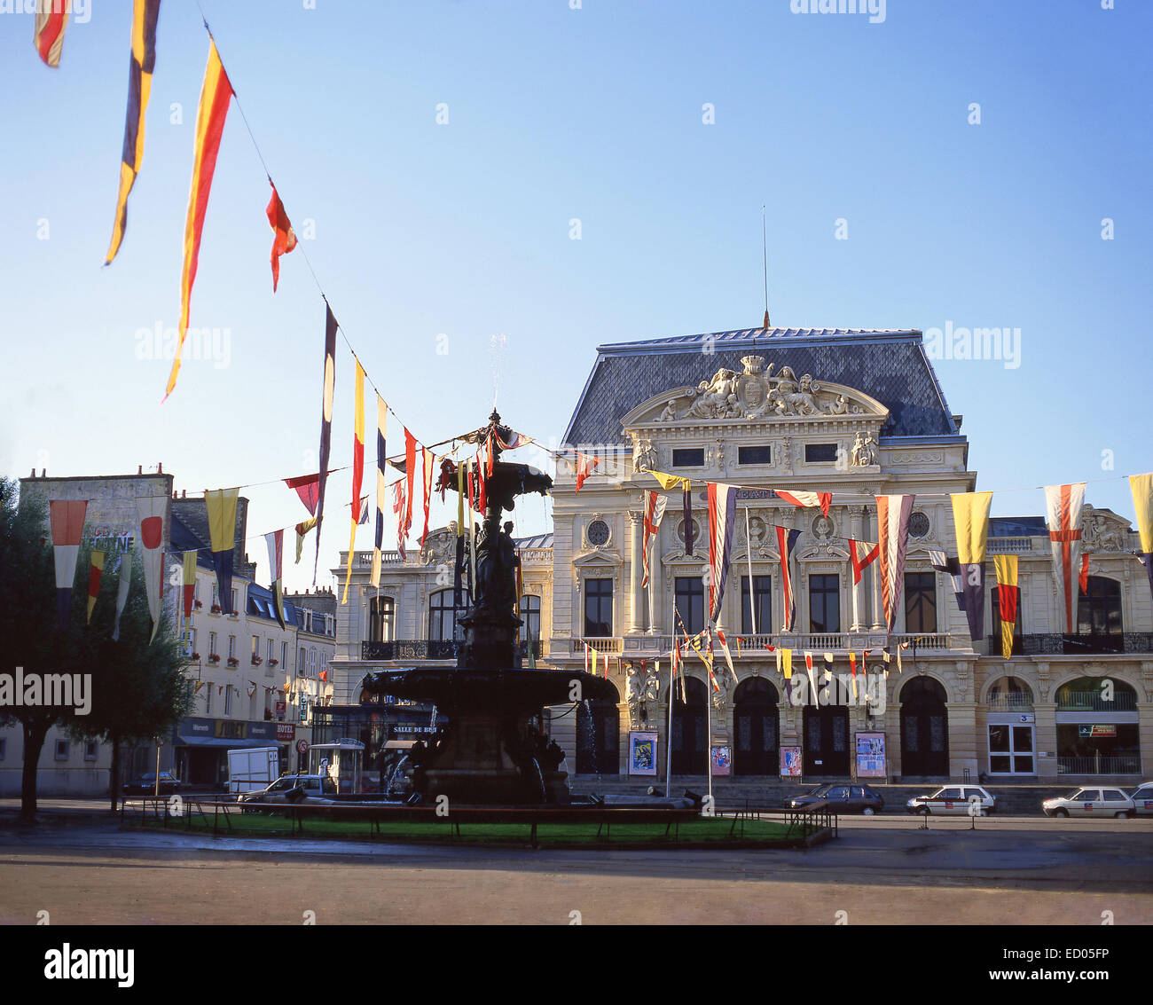 Mairie (Town Hall), Place de la République, Cherbourg, Cherbourg-Octeville, Manche, Lower Normandy Region, France Stock Photo