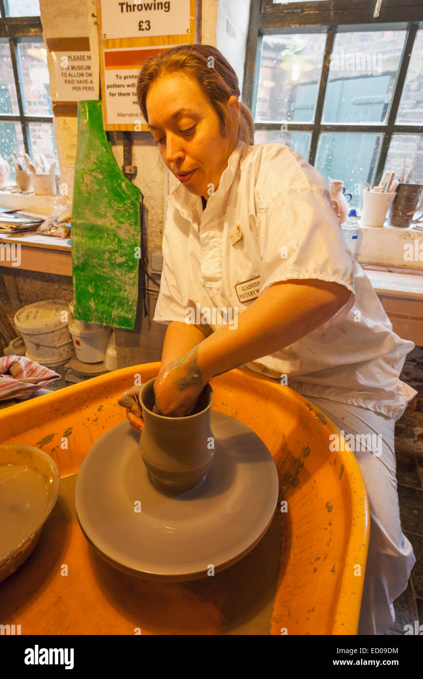 England, Staffordshire, StokeonTrent, Gladstone Pottery Museum