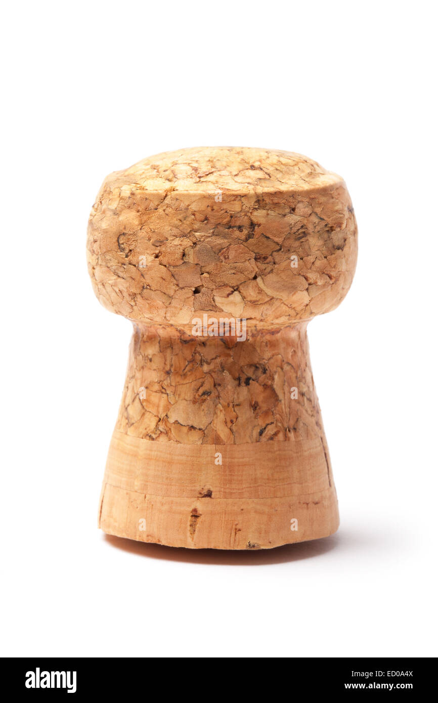 Champagne Cork On White Stock Photo, Picture and Royalty Free Image. Image  119061139.