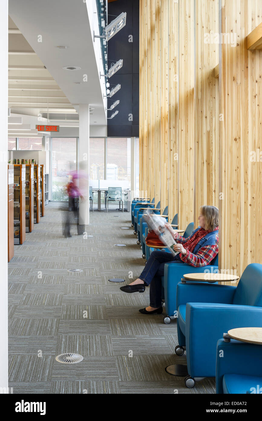 Beaverbrook Library Ottawa Public Library, Ottawa, Canada. Architect