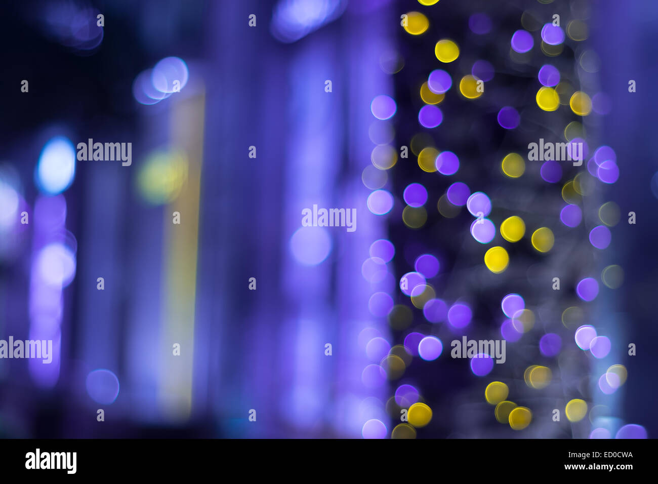 Orange and yellow blurry lights hi-res stock photography and images - Alamy