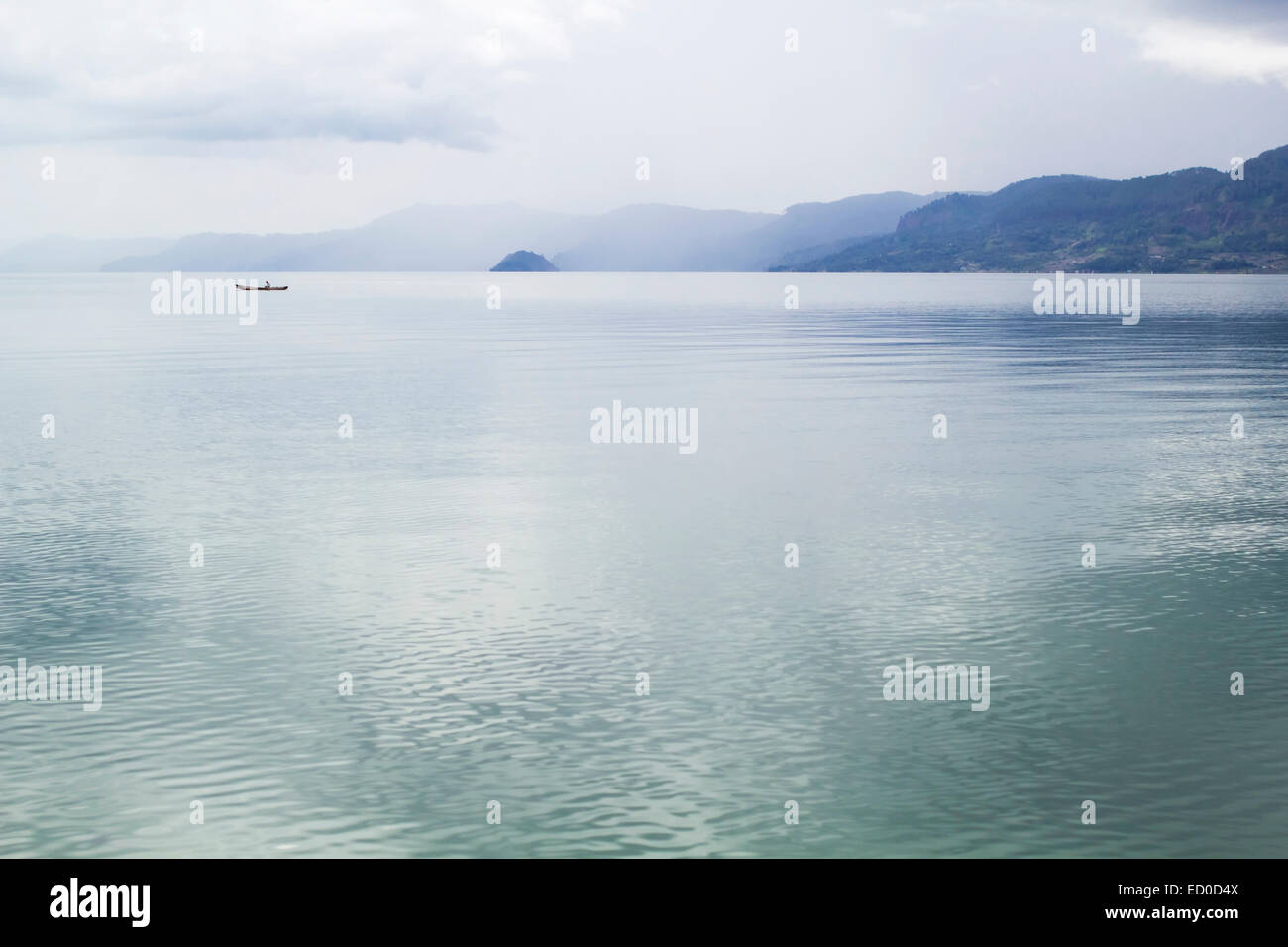 Lake Toba, Sumatra, Indonesia Stock Photo
