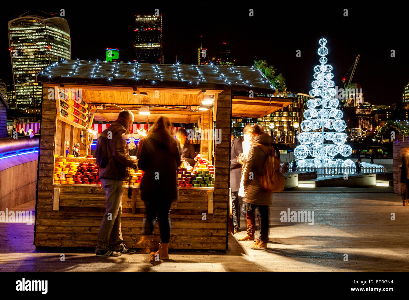 christmas winter cheese market stalls london high resolution stock photography and images alamy