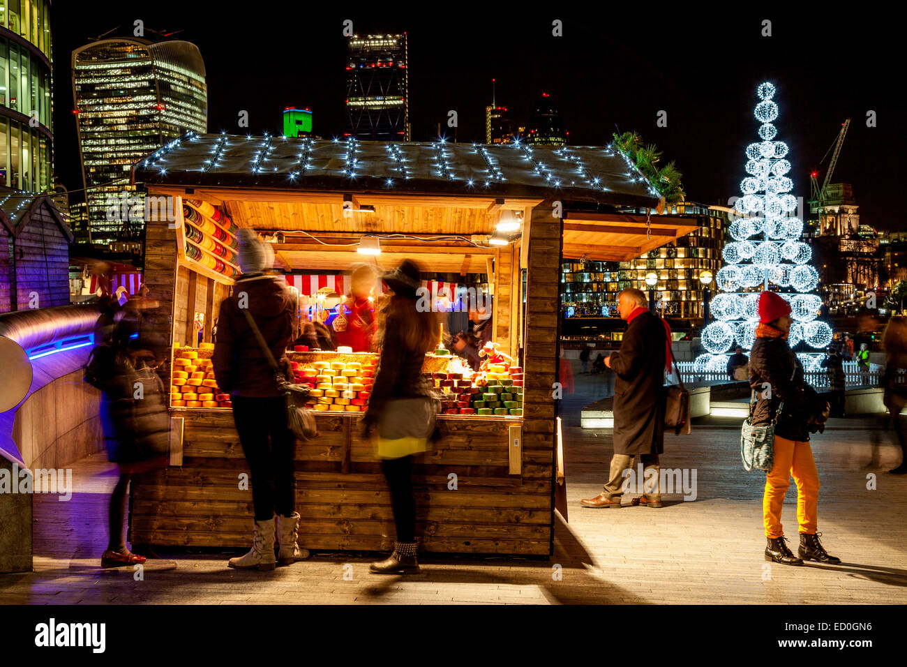 christmas winter cheese market stalls london high resolution stock photography and images alamy