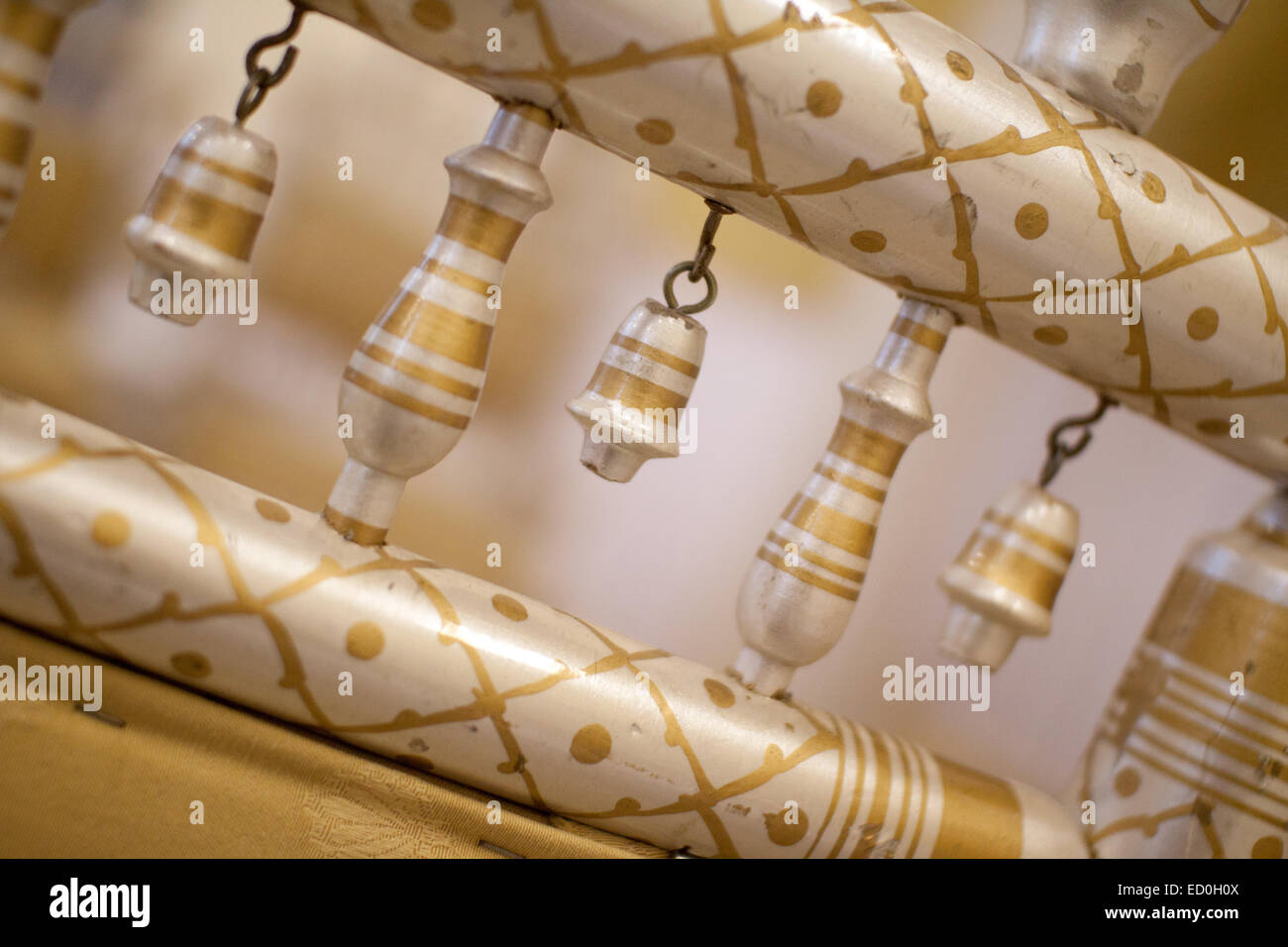 bridal chairs in an Indian Mandap traditionally erected for a Hindi