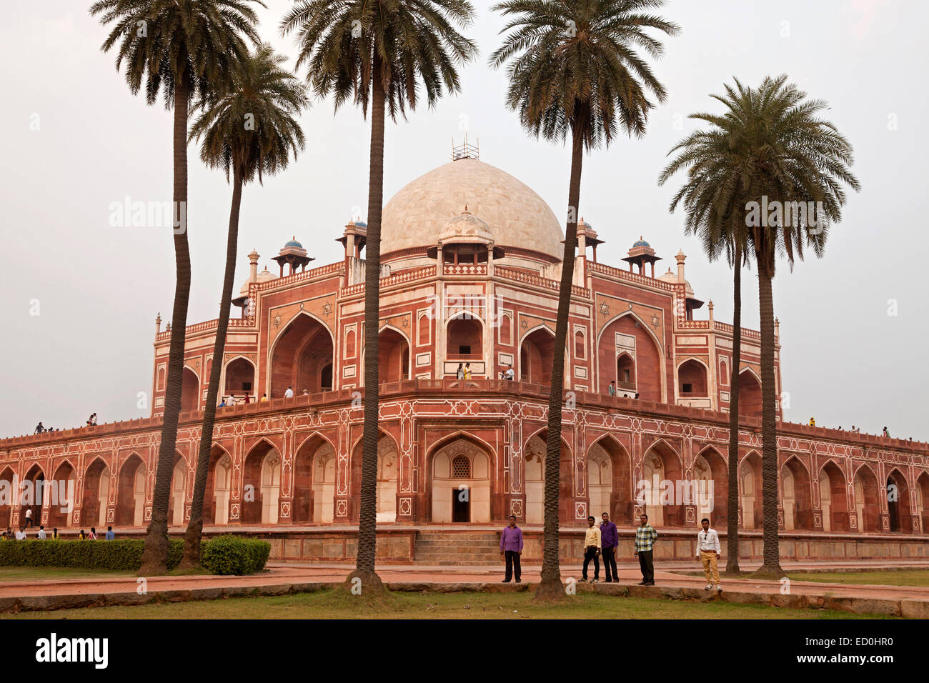 Humayun's Tomb, UNESCO world heritage in Delhi, India, Asia Stock Photo