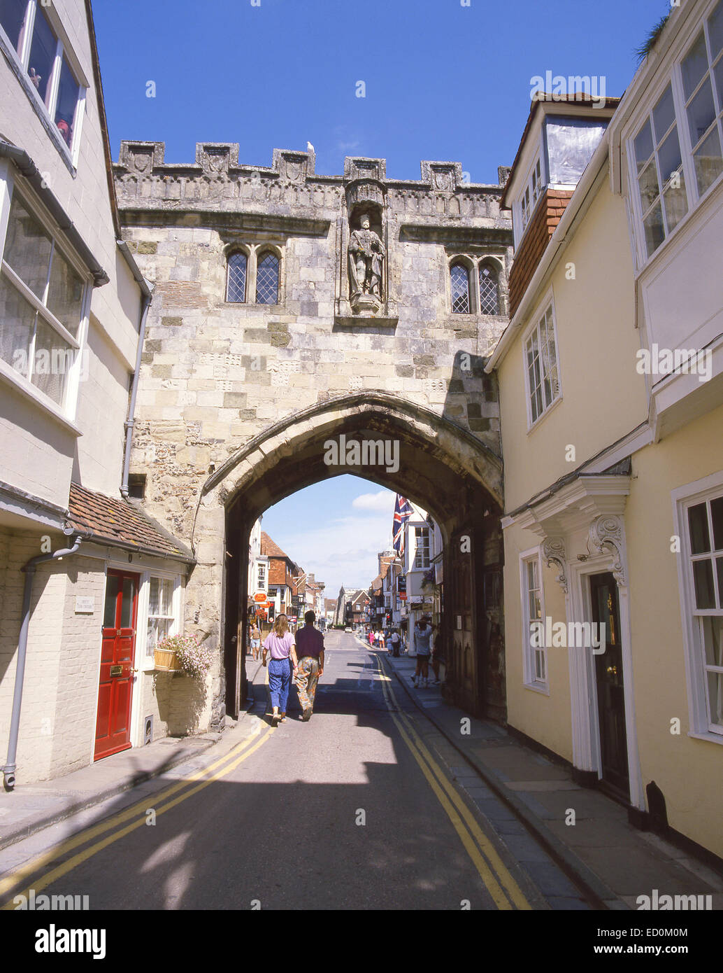 North Gate, High Street, Salisbury, Wiltshire, England, United Kingdom Stock Photo