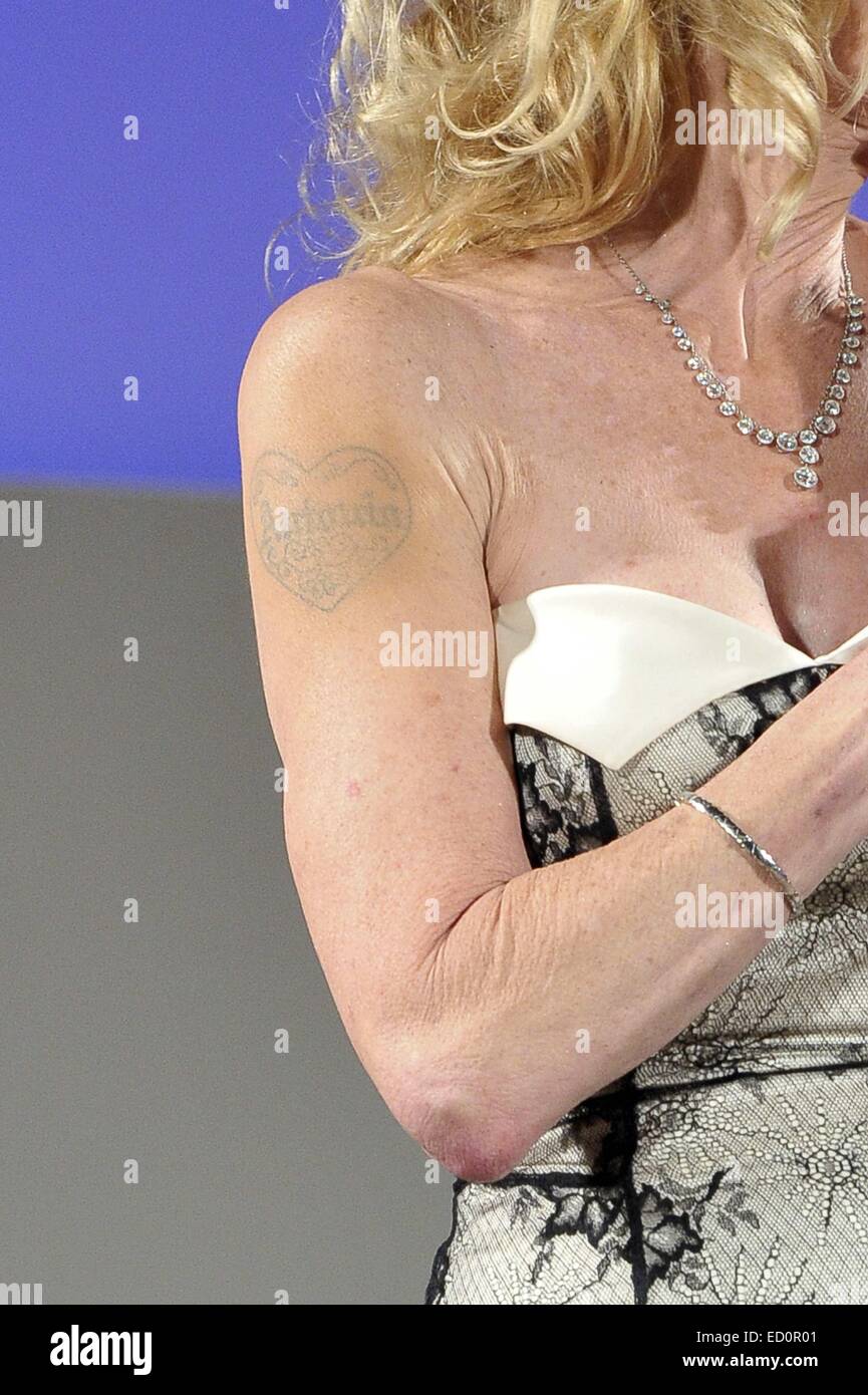 60th Taormina Film Festival - Ceremony  Featuring: Melanie Griffith Where: Taormina, Italy When: 18 Jun 2014 Stock Photo