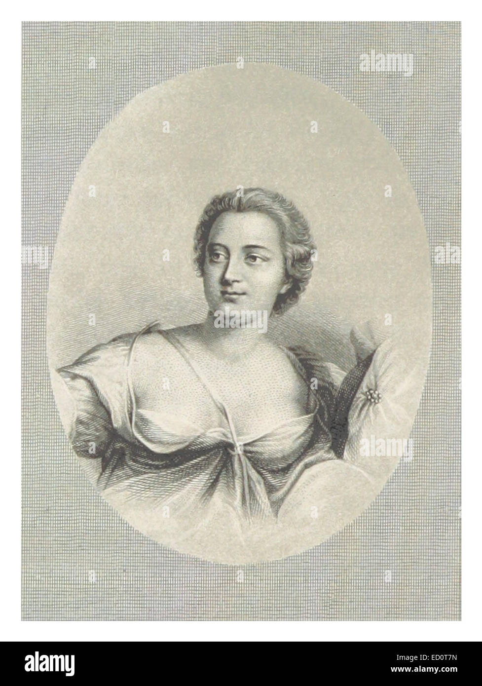 GIESINGER (Bd2) p138 Marie-Anne de Mailly-Nesle, marquise de La Tournelle, duchesse de ChC3A2teauroux Stock Photo