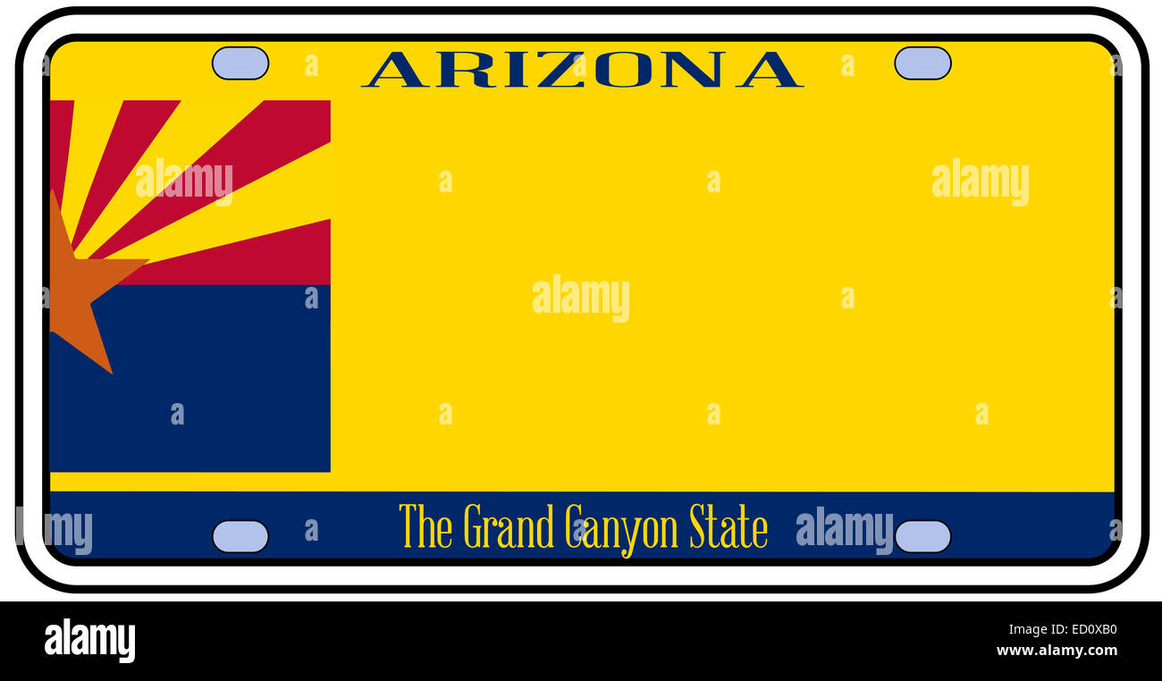 Arizona vehicle registration plate hires stock photography and images
