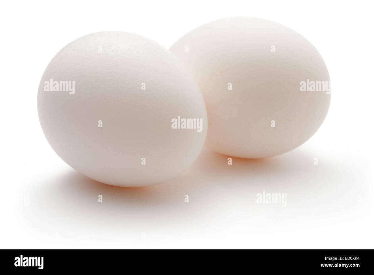 Eggs isolated on the white background Stock Photo - Alamy