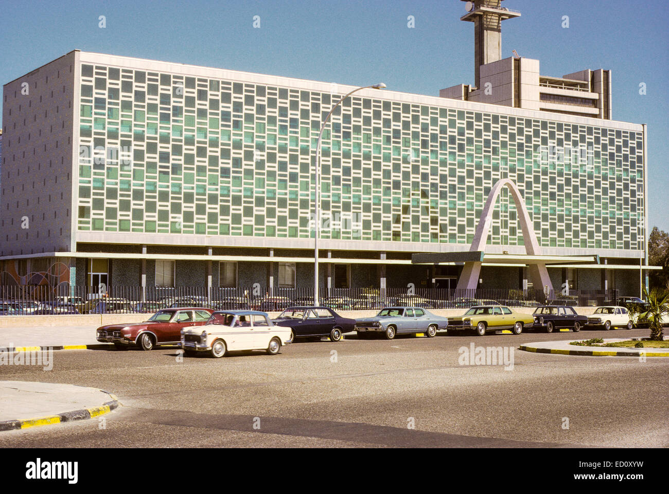 Kuwait March 1972.  National Assembly Building. Stock Photo