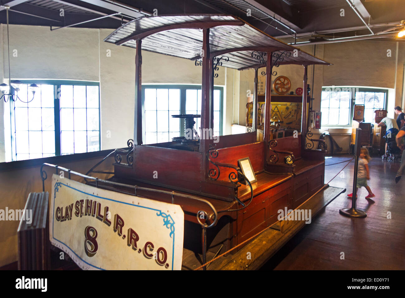 Cable car san francisco clay street hires stock photography and images Alamy