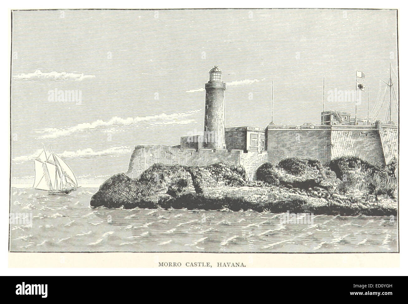 1907 Print Fortaleza La Cabana El Morro Castle Fortress Castillo Havan –  Period Paper Historic Art LLC