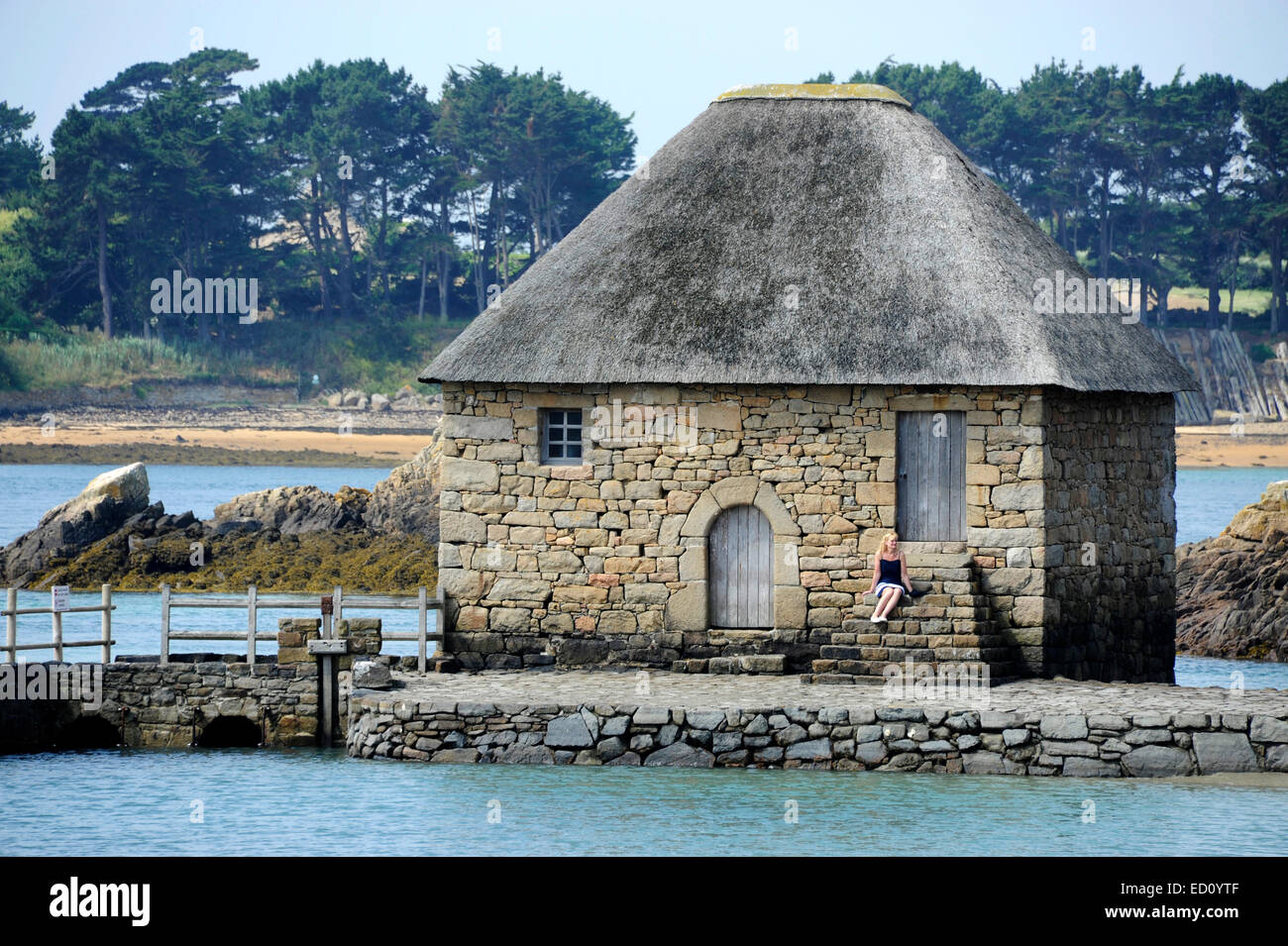 Old Water Mill Moulin De High Resolution Stock Photography And Images Alamy