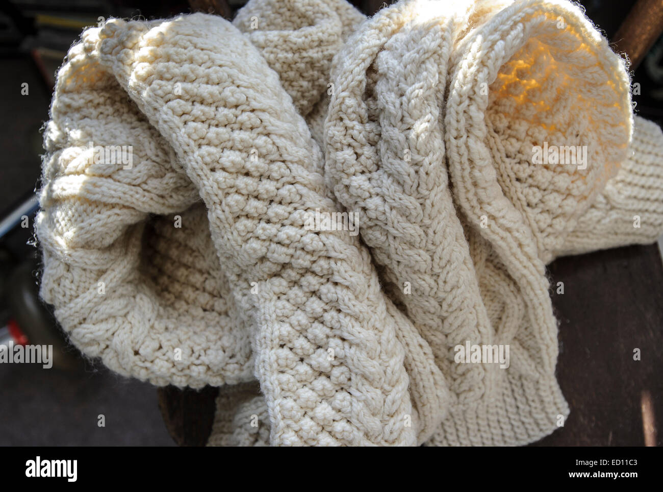 Chunky knit sweater hi-res stock photography and images - Alamy
