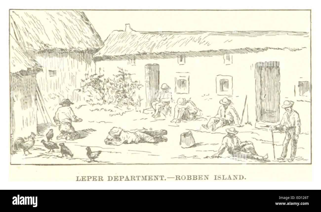 IY188 pg367 LEPER DEPARTMENT, ROBBEN ISLAND Stock Photo