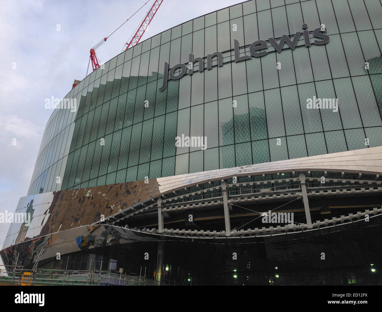 John Lewis, Grand Central, Birmingham Opening Sep 2015 Stock Photo Alamy