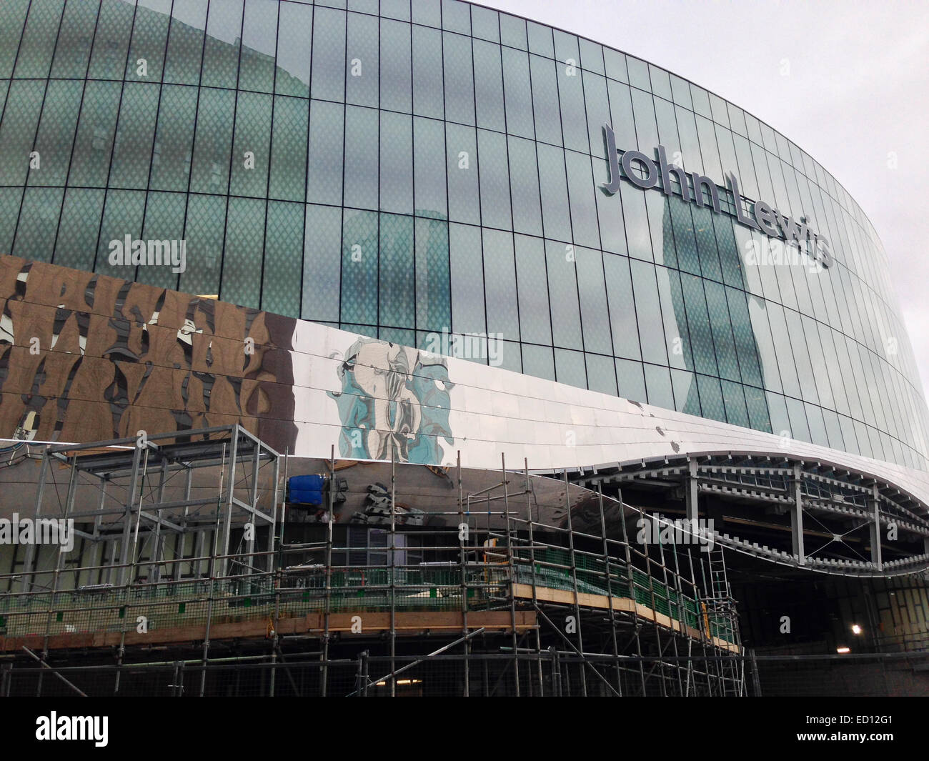 John Lewis, Grand Central, Birmingham Opening Sep 2015 Stock Photo Alamy