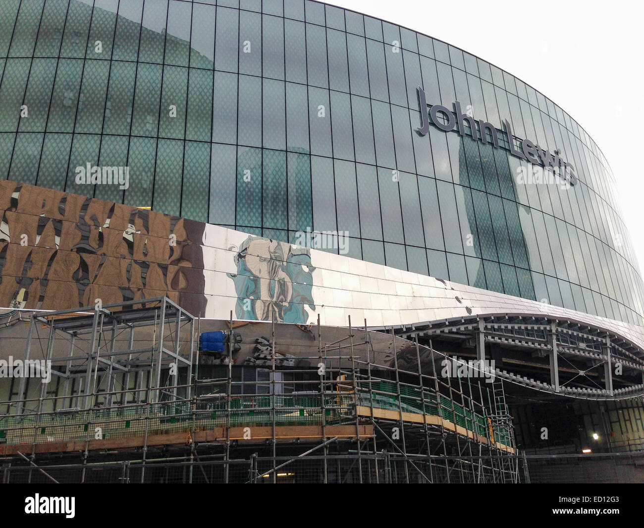 John Lewis, Grand Central, Birmingham Opening Sep 2015 Stock Photo Alamy