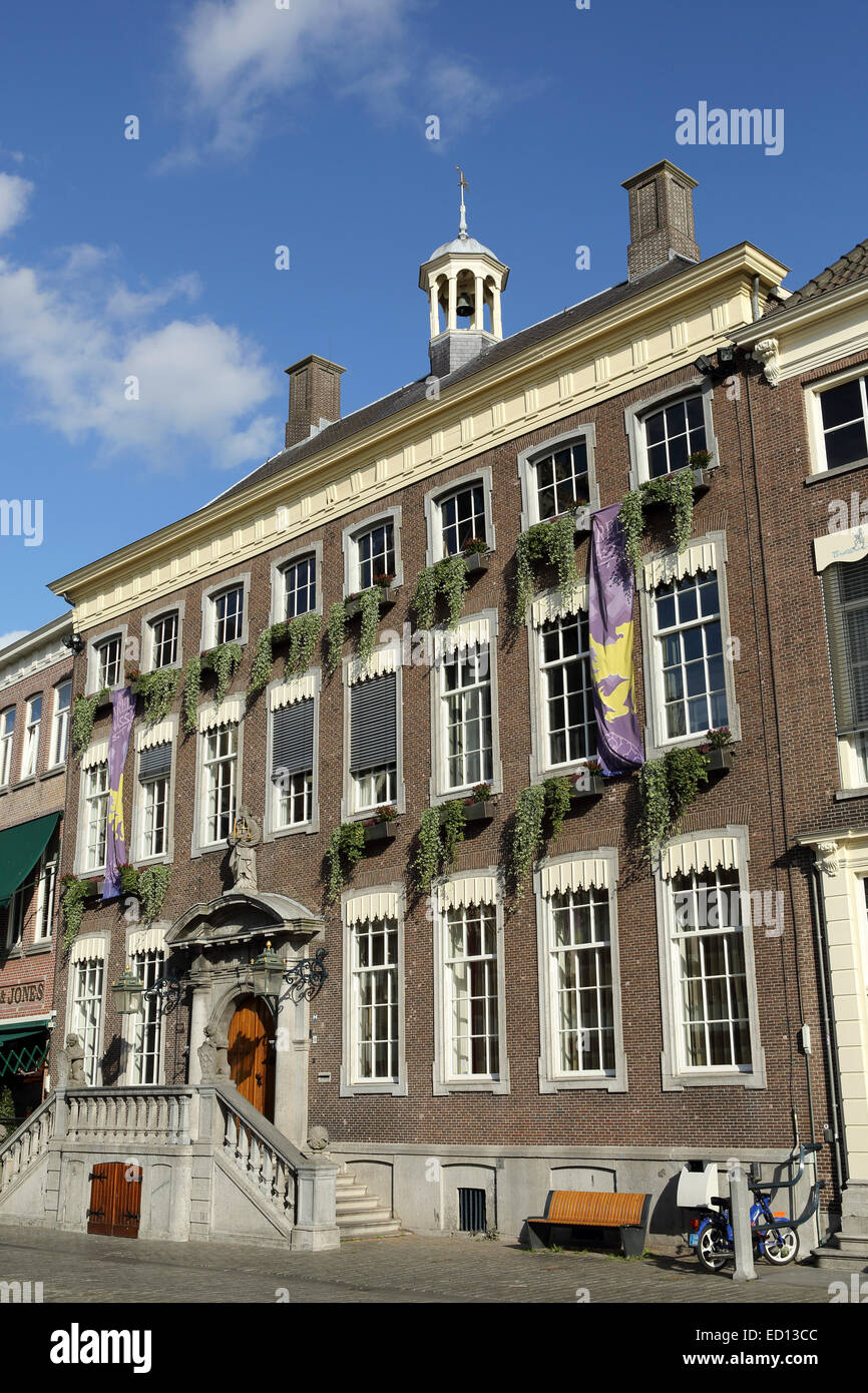 The town hall (Stadhuis) in Breda, the Netherlands. The building