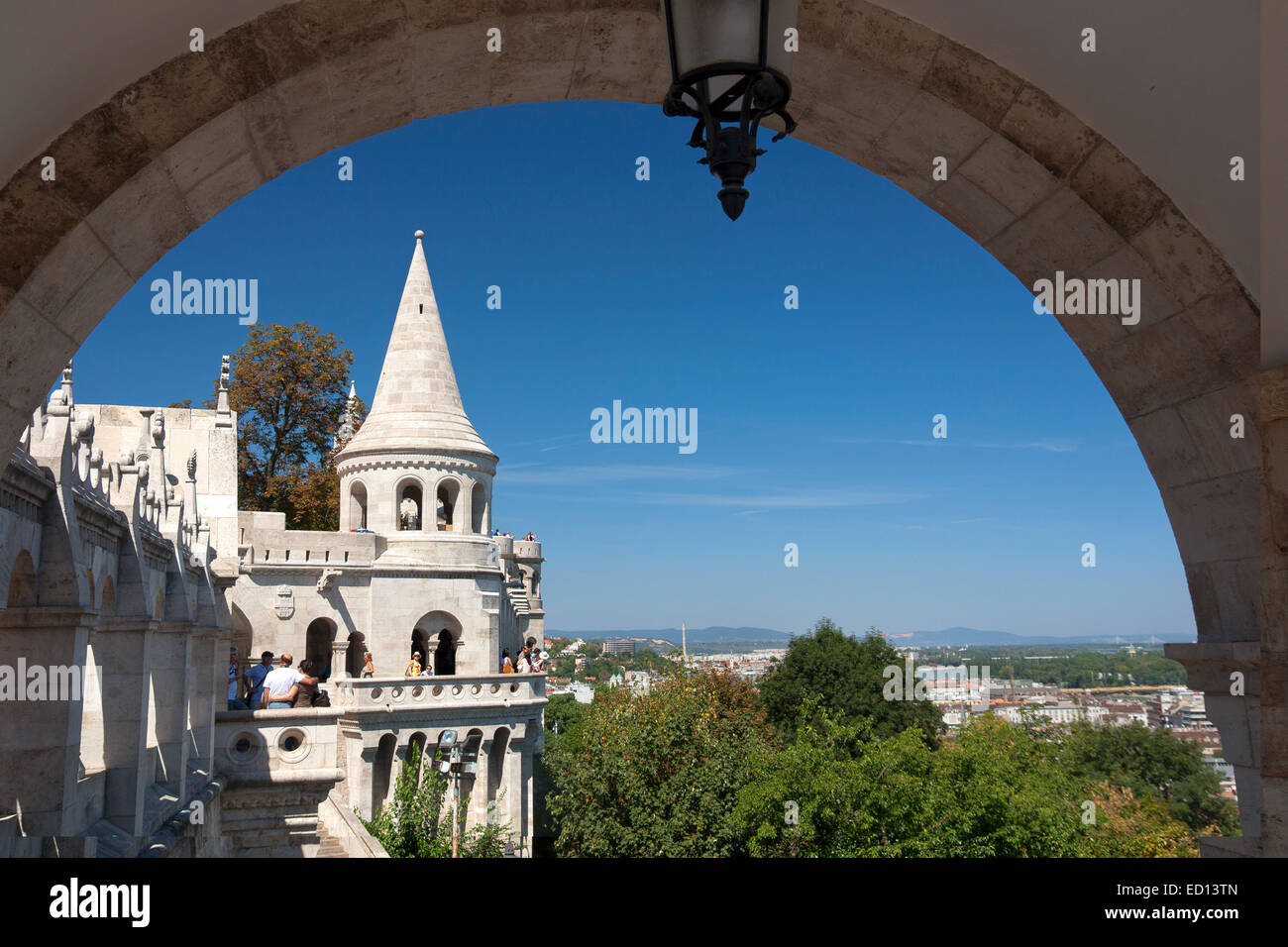 View from Castle District, Buda, Budapest, HUngary Stock Photo - Alamy