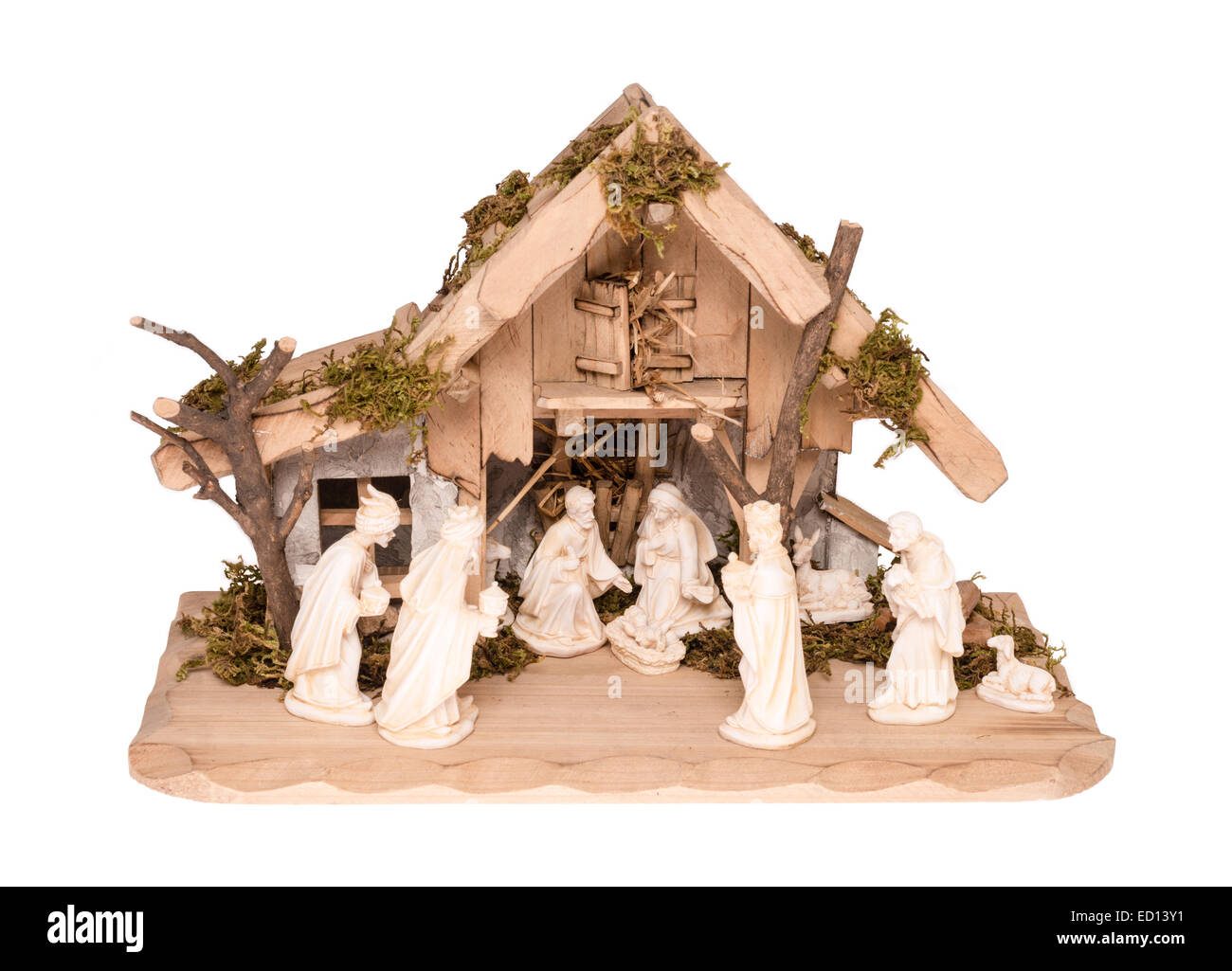 Nativity Scene Stock Photo