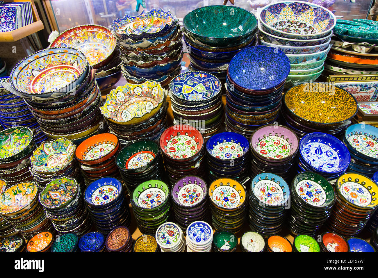 Turkish ceramic plates hires stock photography and images Alamy