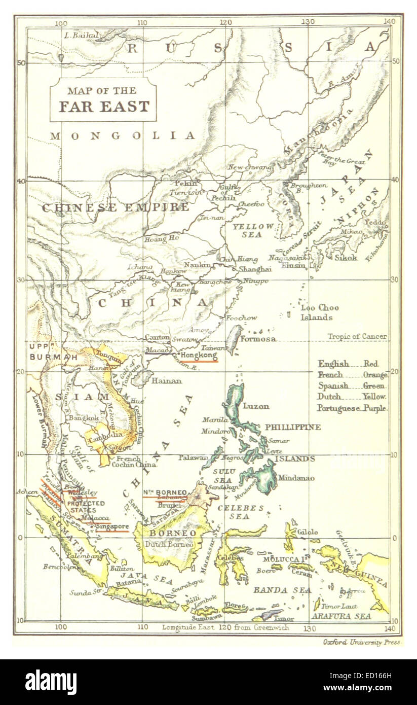 Political Map Of Far East