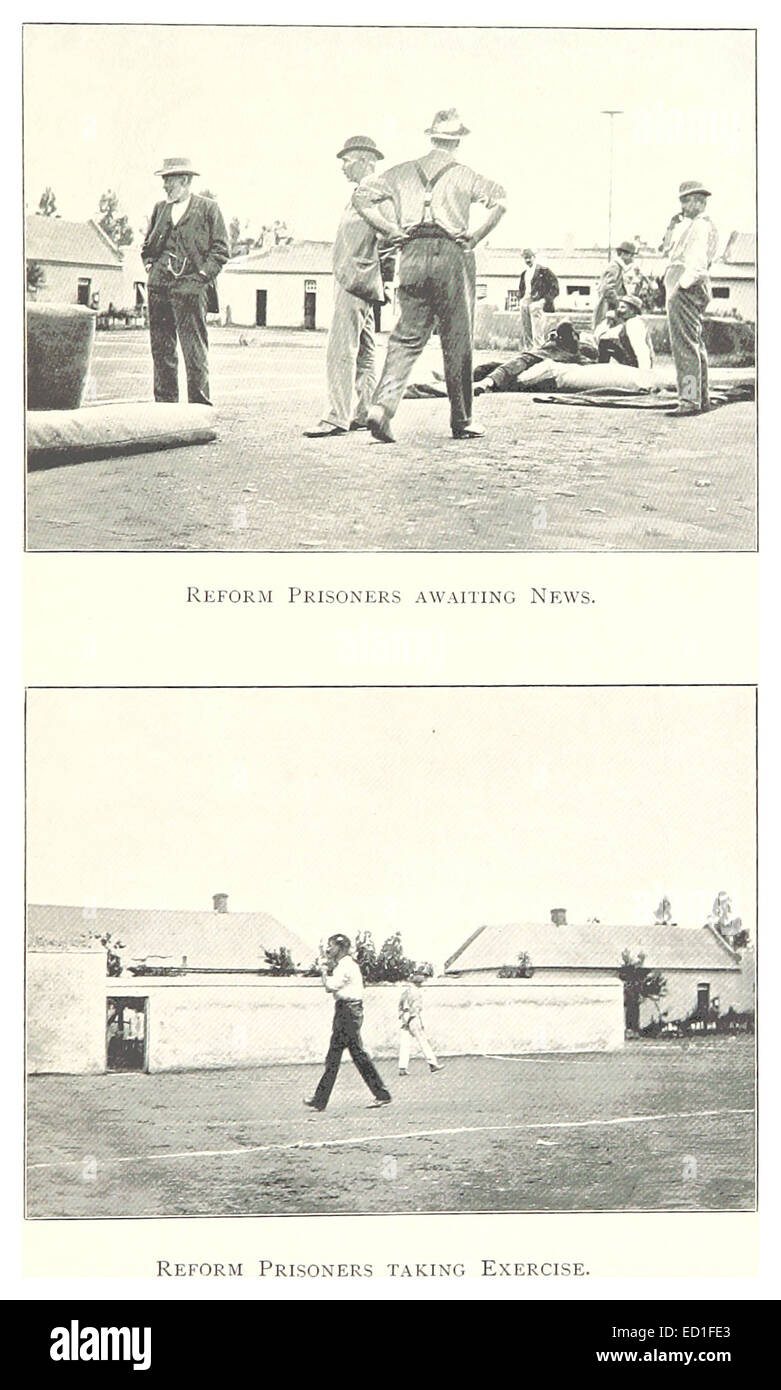A 1899 illustration of reform prisoners, highlighting the penal reform ...