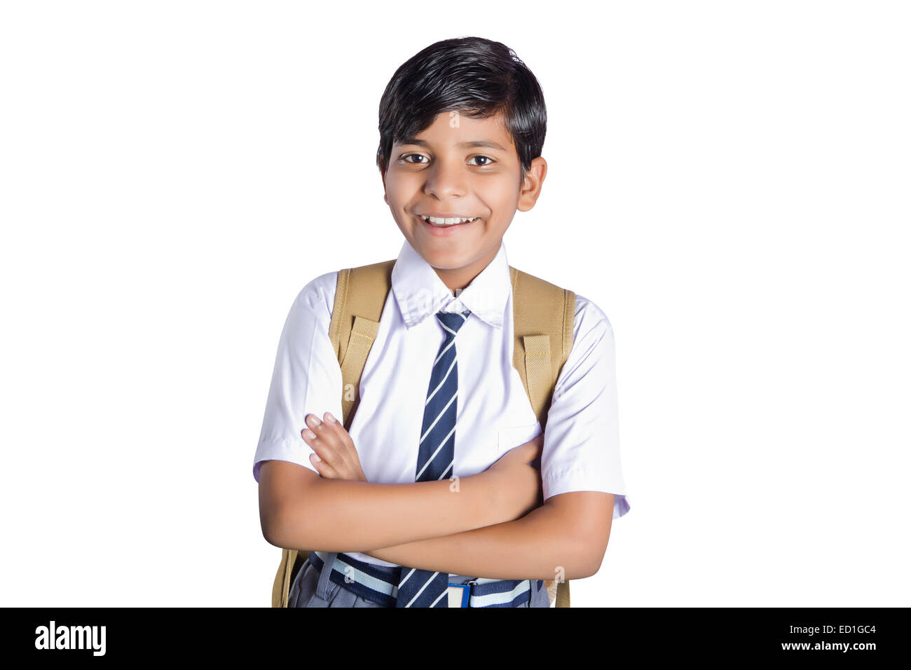 1 indian child school student pose Stock Photo - Alamy