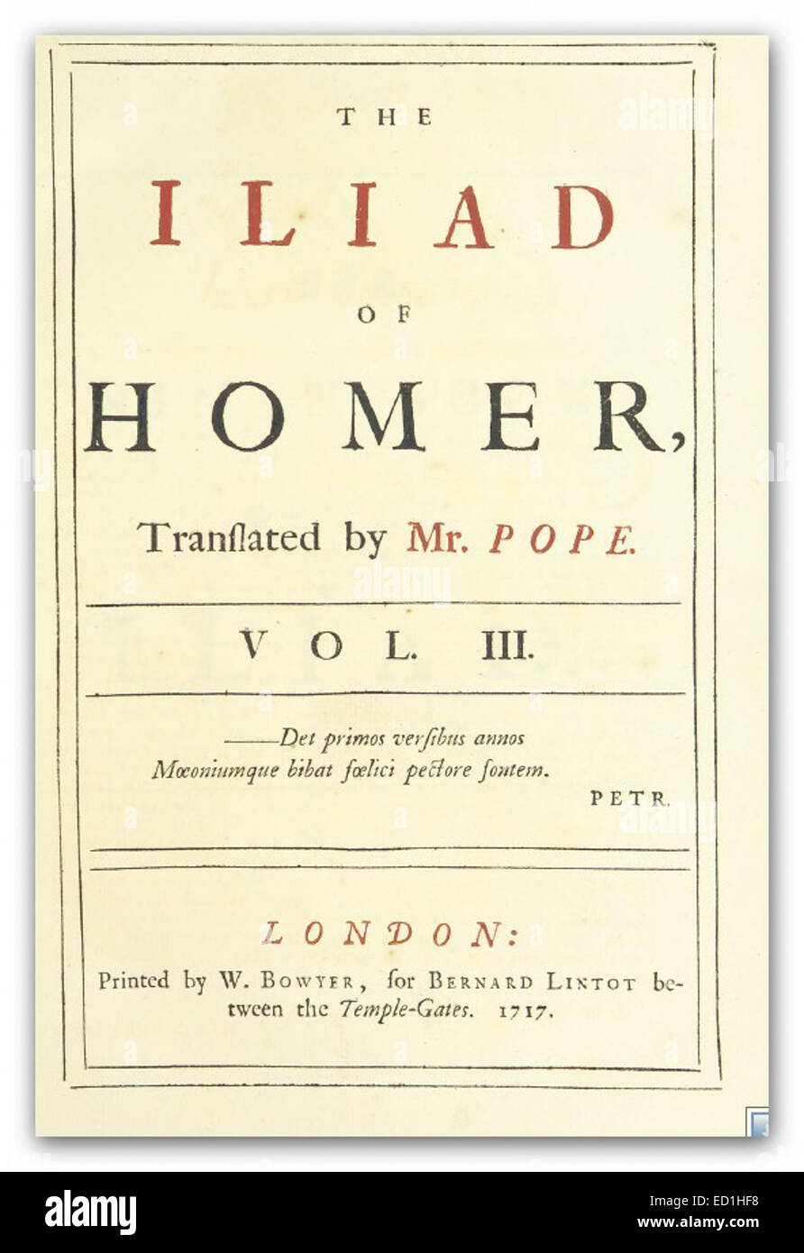 Map of homer hires stock photography and images Alamy