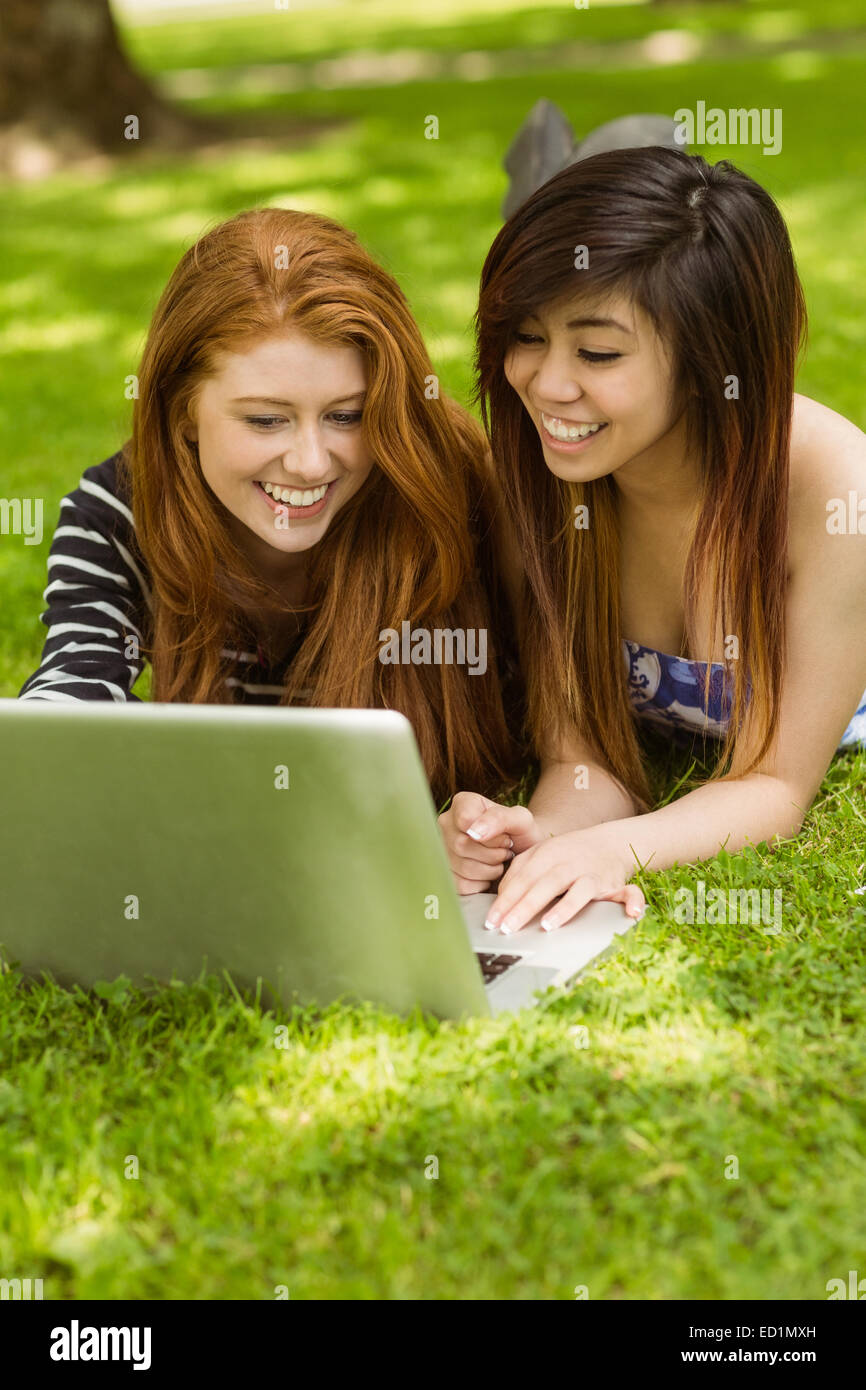 Happy relaxed park hi-res stock photography and images - Alamy
