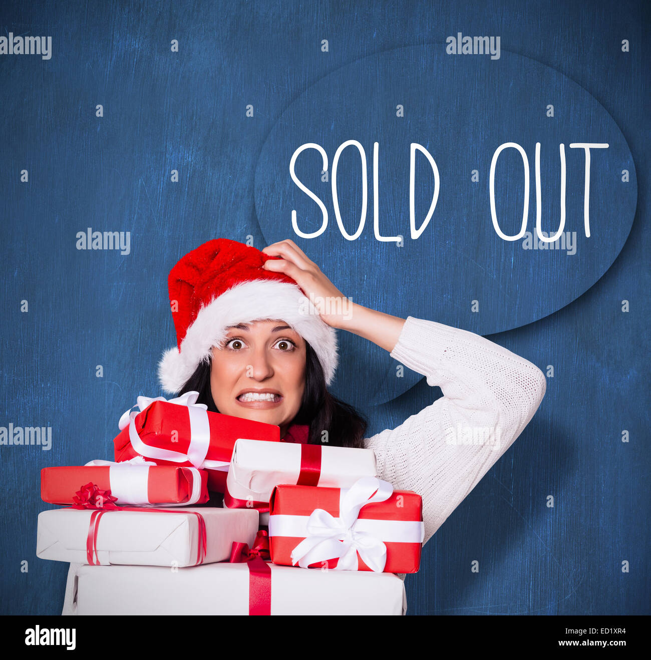 Shocked young woman receiving hi-res stock photography and images - Alamy
