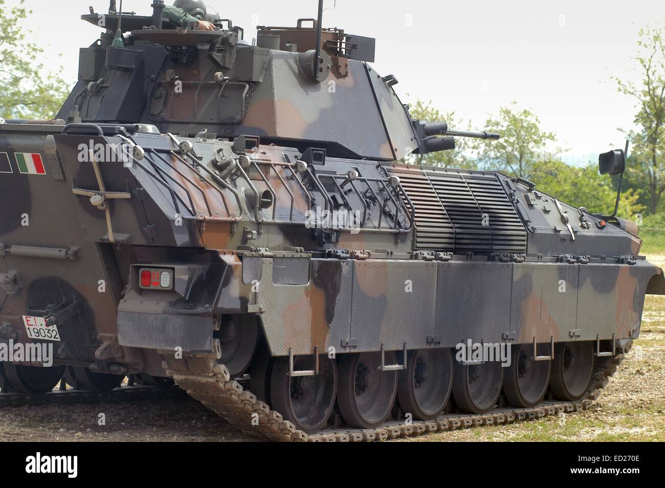 Italian Army, infantry armored fighting vehicle VCC 80 "Dardo" (Dart Stock Photo Alamy