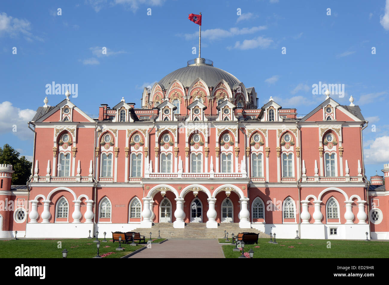 The Petroff Palace  Moscow  July Stock Photo